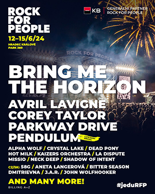 Avril Lavigne, Corey Taylor, Parkway Drive, o gal Pendulum? „Rock for People“ skelbia daugiau vardų 2024-ųjų festivaliui