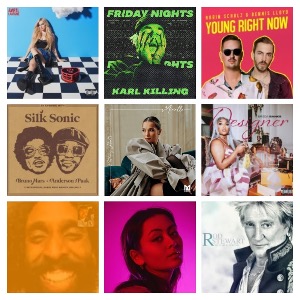 Naujų singlų (2021-11-12) apžvalgoje - Avril Lavigne, Karl Killing, Robin Schulz & Dennis Lloyd, Silk Sonic, MINELLI, Erica Banks, Fred again, Jasmine Thompson, Calum Scott, Rod Stewart (+ audio)